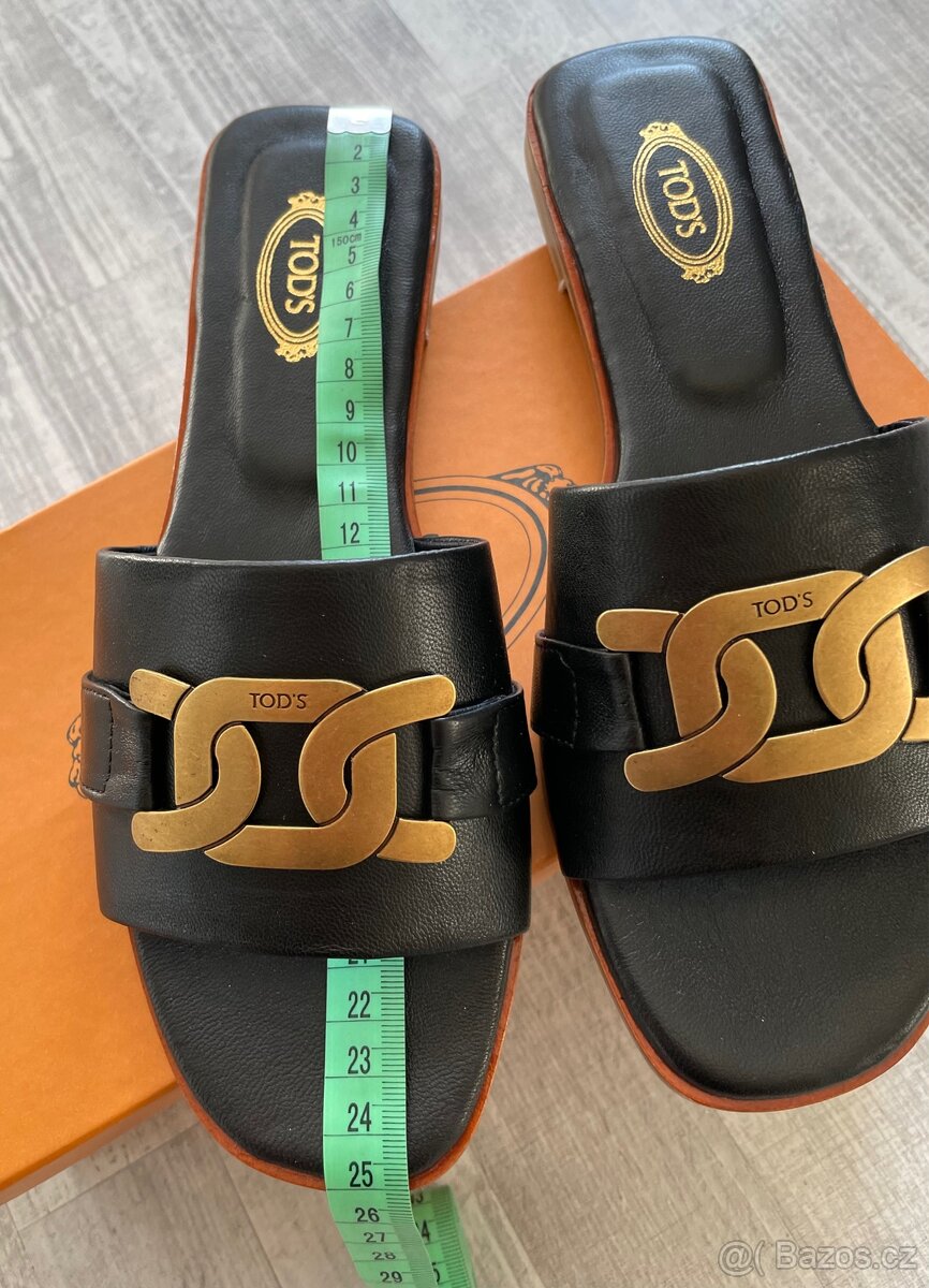 Dámské černé pantofle 37 Tod´s - 8