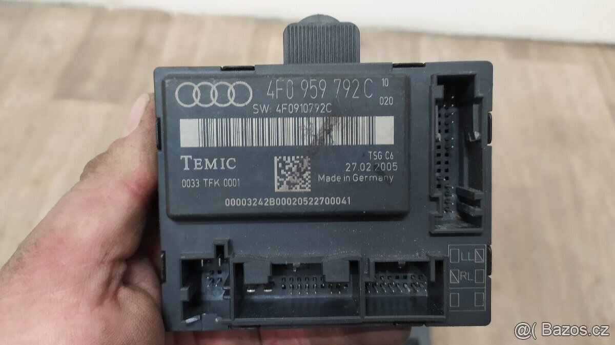 veškeré řídící jednotky na Audi A6 C6 - 8