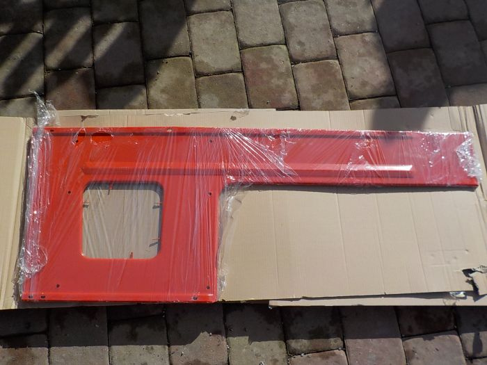 Kapotáž na Zetor 4611 - 6945 - červená - komaxit - 8