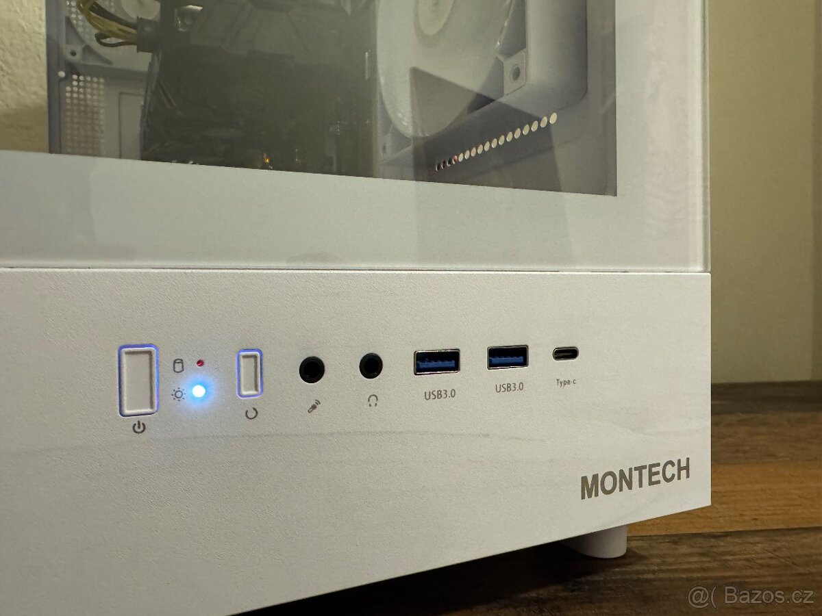 (K dispozici ✅📦) PC 39 Montech XR White - 8