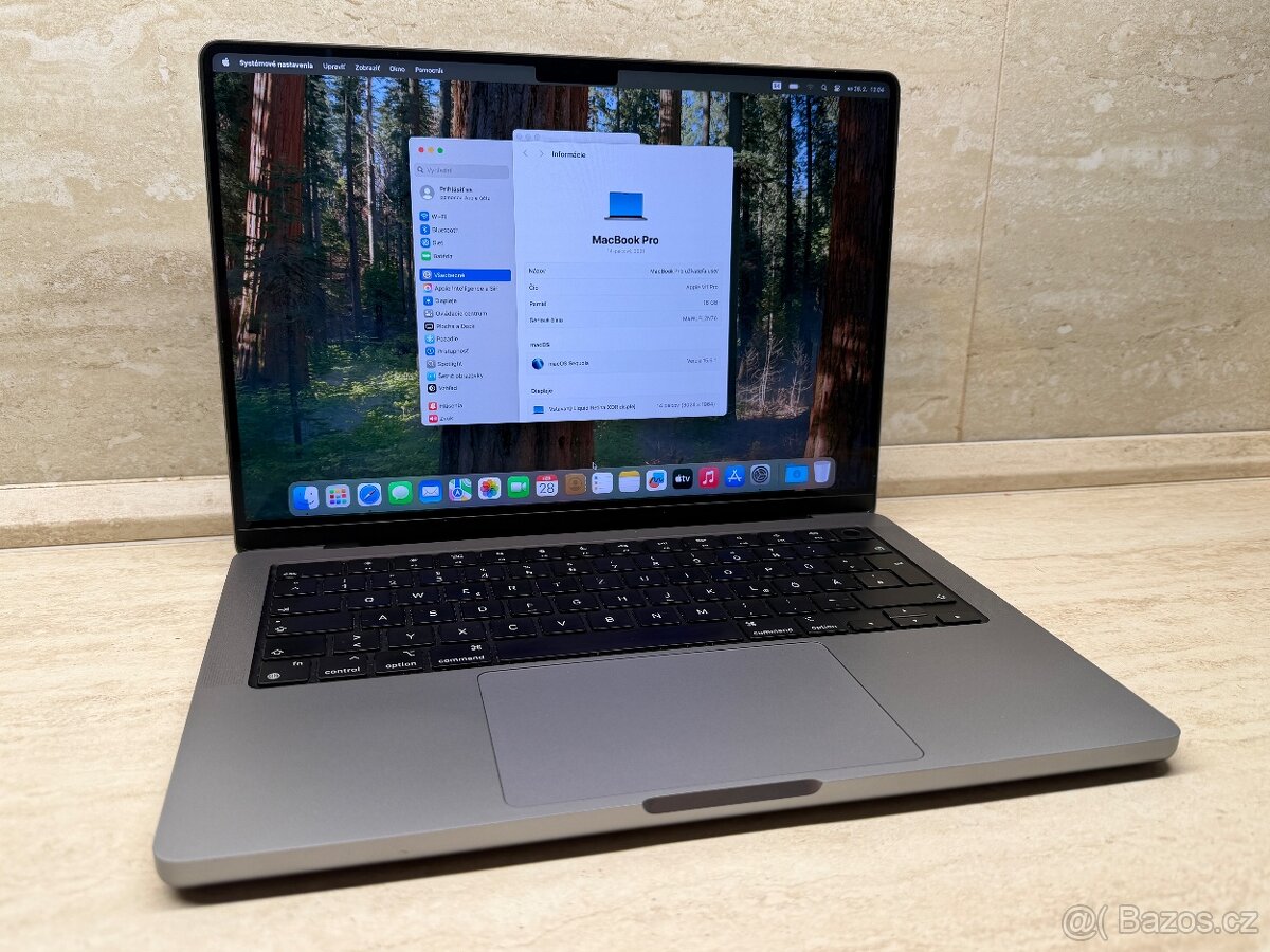 MacBook Pro 14" / M1 Pro / 16GB / 512GB / vesmírne šedý - 8