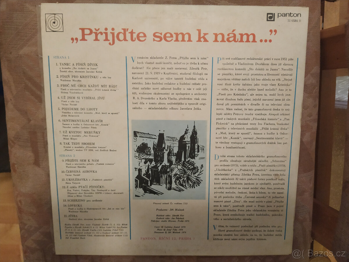 České písně na LP gramodeskách - 8
