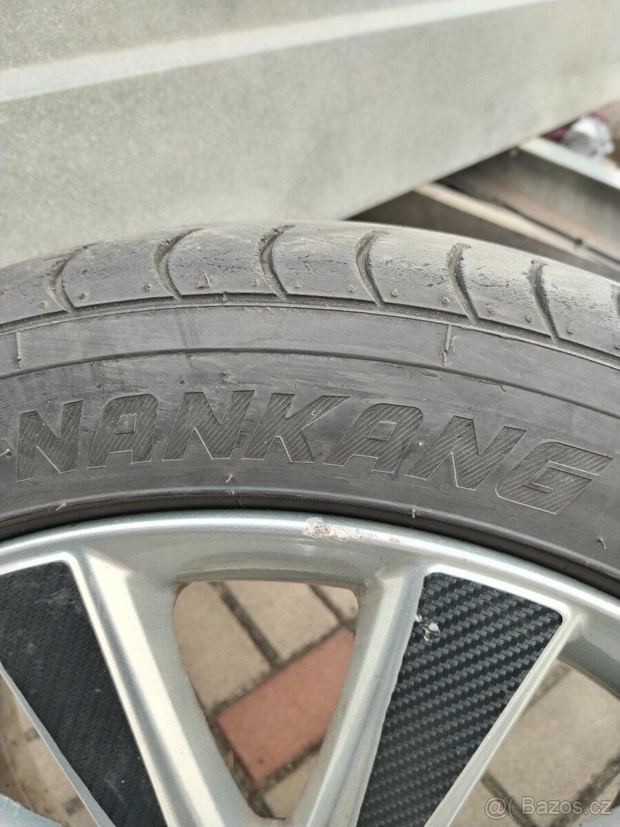 alu kola ford 5x108 r17 +pneu - 8