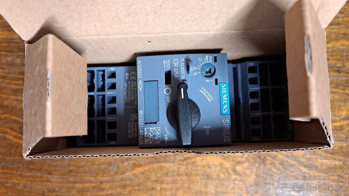 VFD, jistice, stykace Siemens - 8