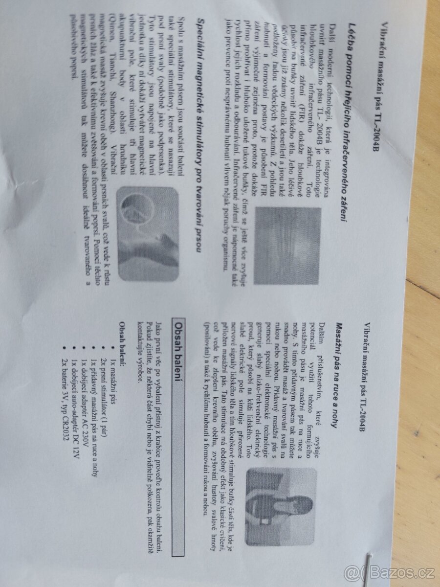 Tvarujici masážní vibracni pas - 8