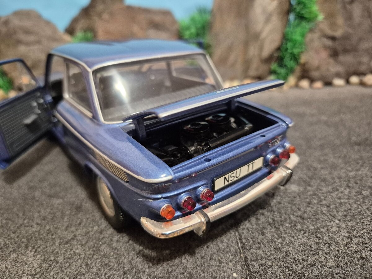Prodám model 1:18 NSU TT - 8
