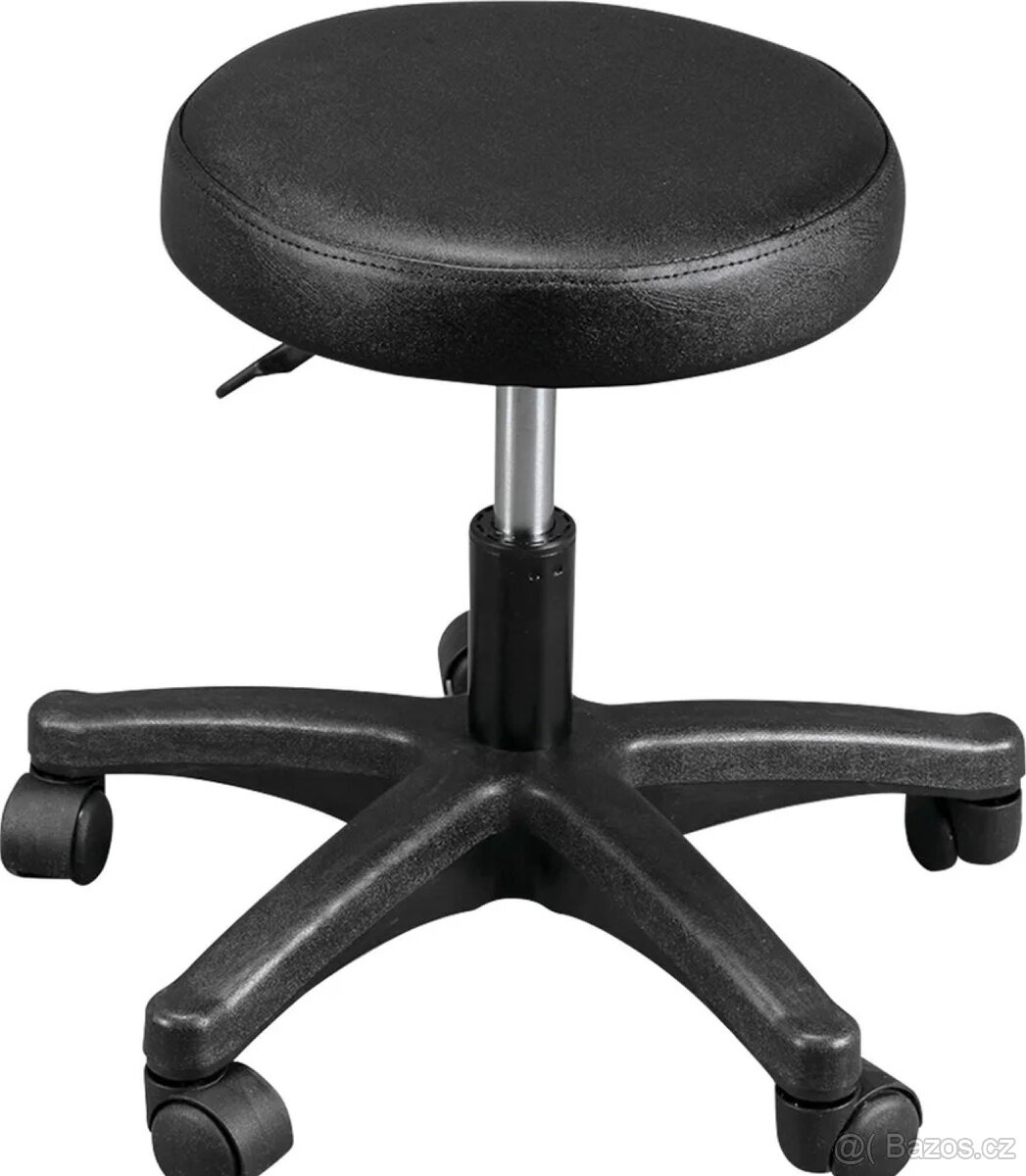 Kosmetické, tetovací masážní lehátko polohovací se stoličkou - 8