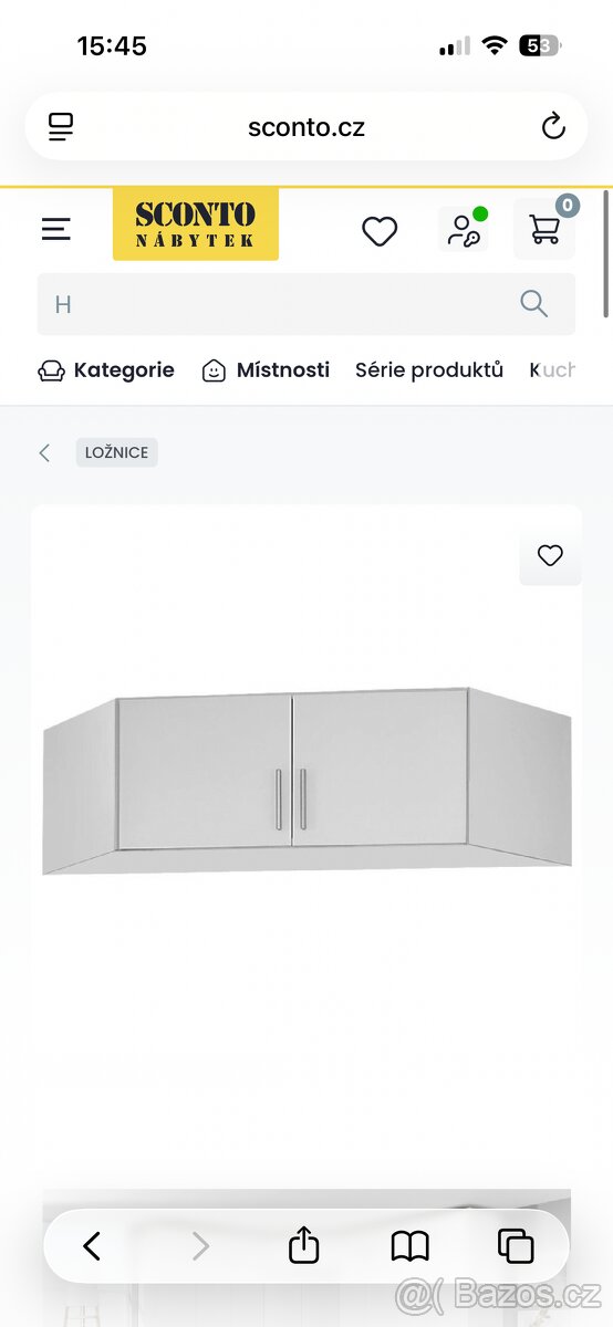 Rohová skříň s nástavcem - 8