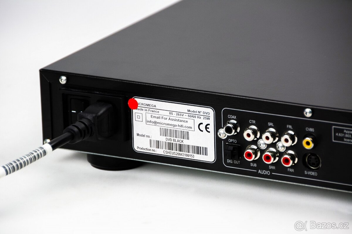 MICROMEGA Minium DVD / top dvd přehrávač - 8