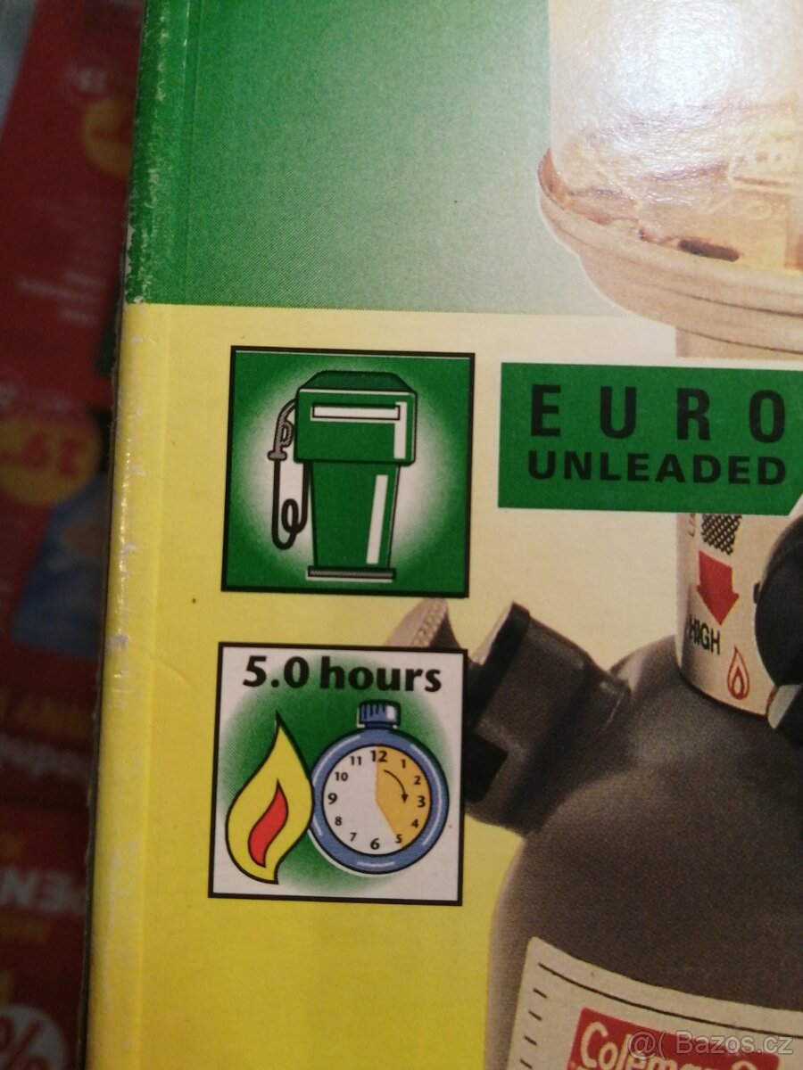 Benzínová lampa Coleman 80W - 2dcl -5 hod. provoz - 8