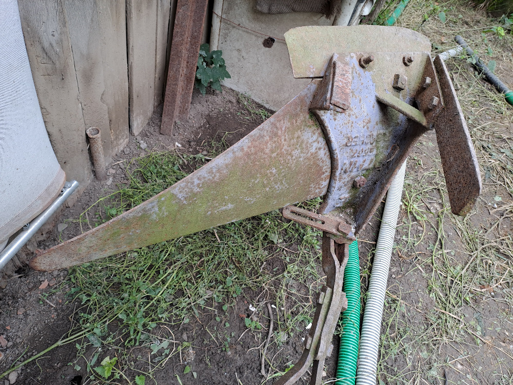 Prodám nastavitelný pluh za malotraktor - 8