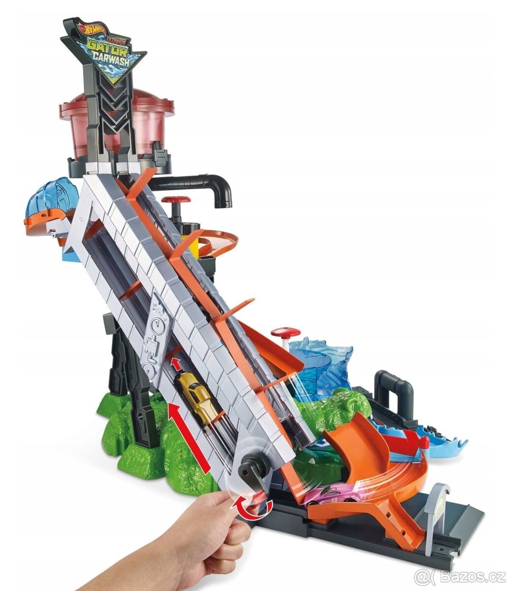 Hot Wheels Autodráha Krokodýlí útok - 8