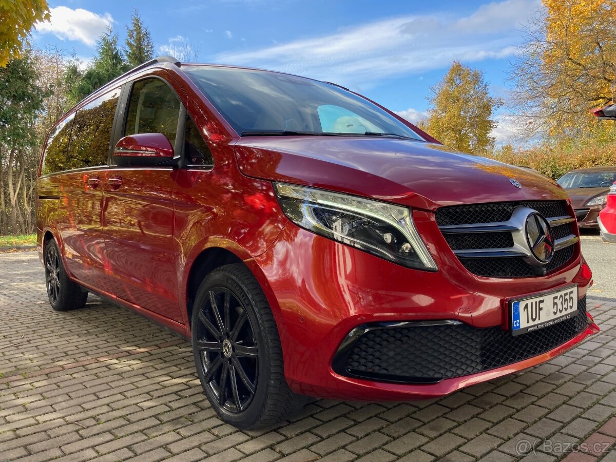 MERCEDES BENZ V 300D AMG 4MATIC PANORAMA 176KW,ČR 1.maj. - 8