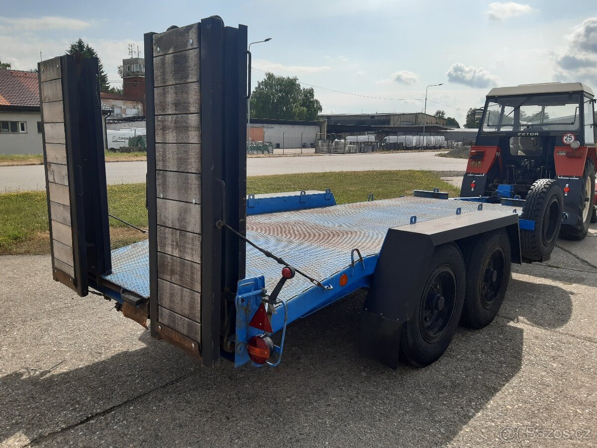 Podvalník ZDT na přepravu stavebních strojů - 8