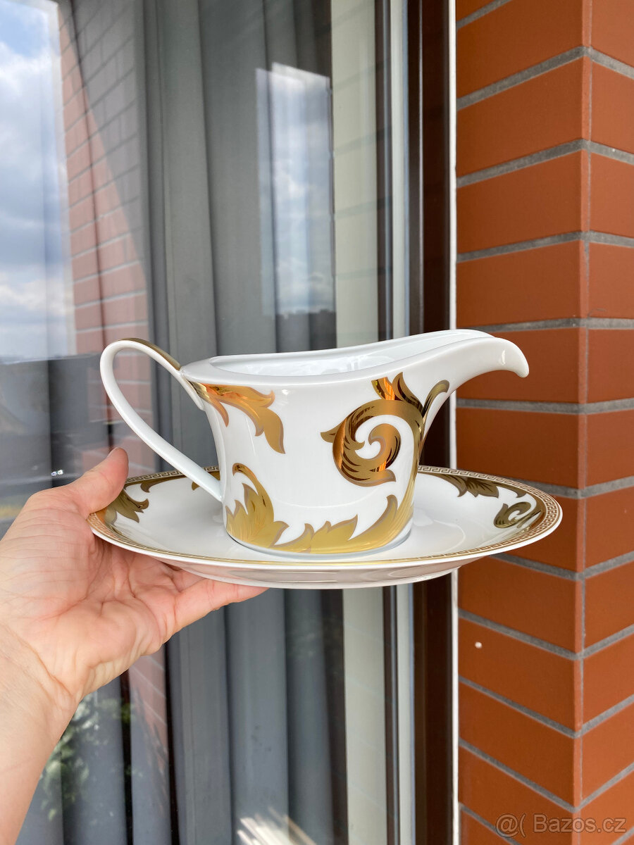 Versace by Rosenthal Nový velký omáčník Arabesque Gold - 8