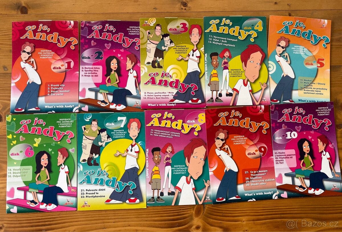 DVD Profesionálové/Galactica/Jetix/Užasná planeta - 8