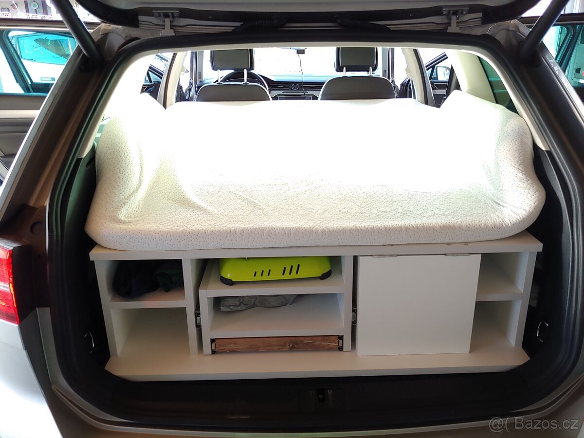 Vestavba pro kempování v Passat B8 - 8