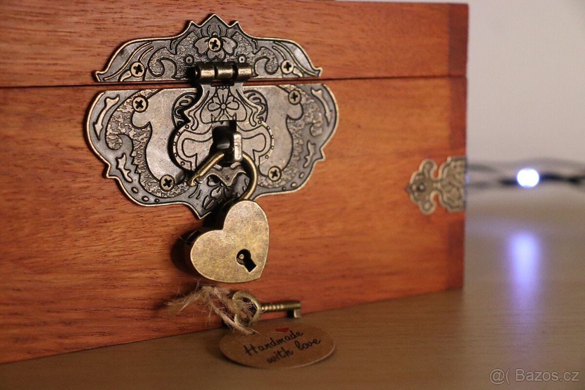 Malá truhla - šperkovnice - 8