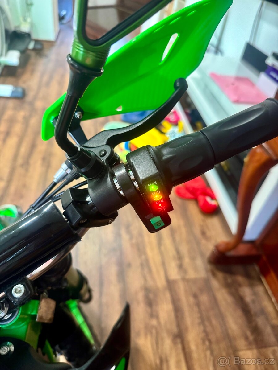 Dětská elektrická motorka Hecht 54501 green - 8