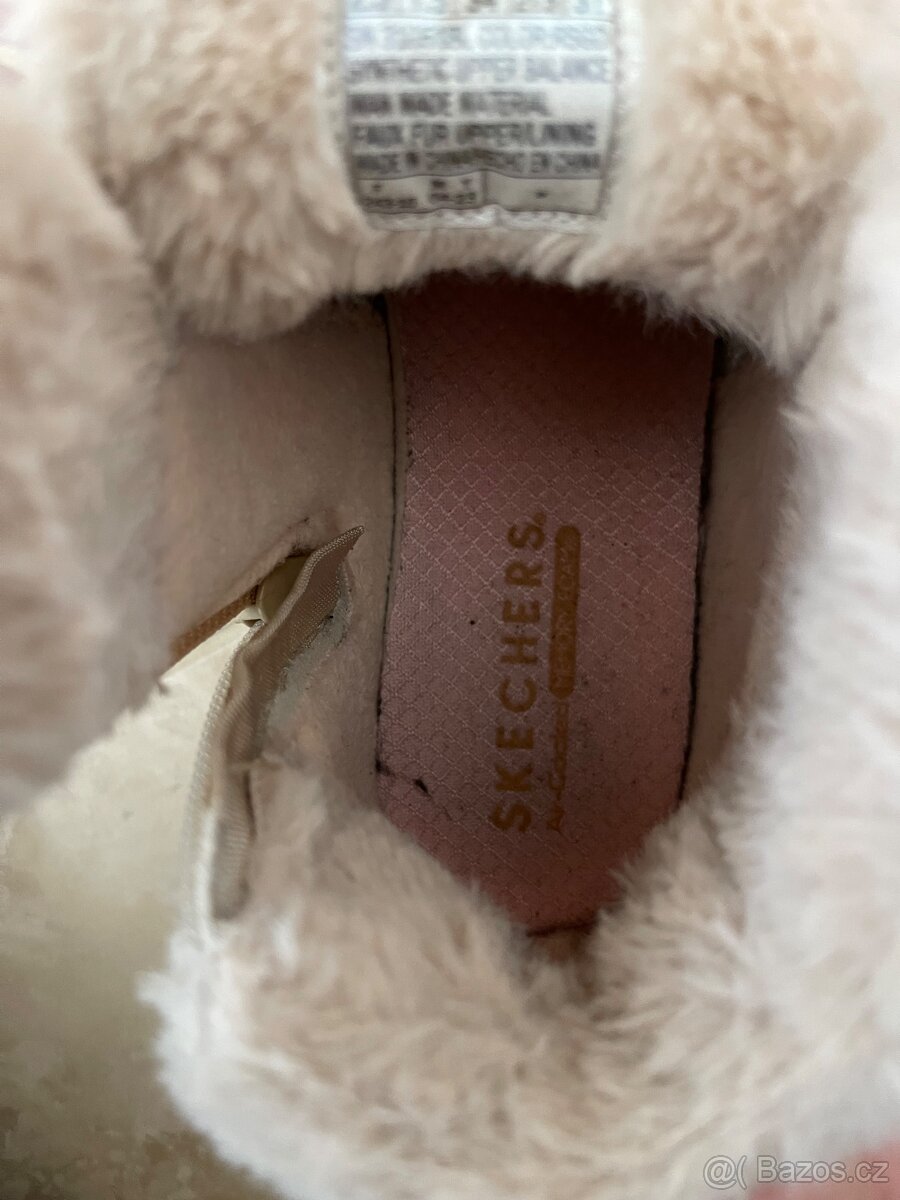 Dívčí zimní obuv Skechers velikost 34 - 8