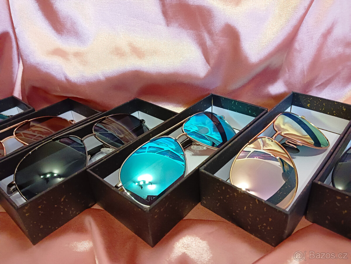 ♥️ Sluneční polarizační brýle UV400 unisex 6ks - nové ♥️ - 8