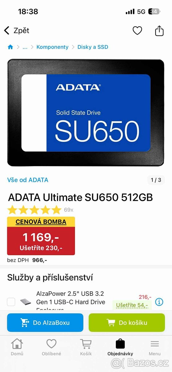 Herní PC set – Ryzen 7 / RTX 3050 + 2× 144Hz monitor - 8