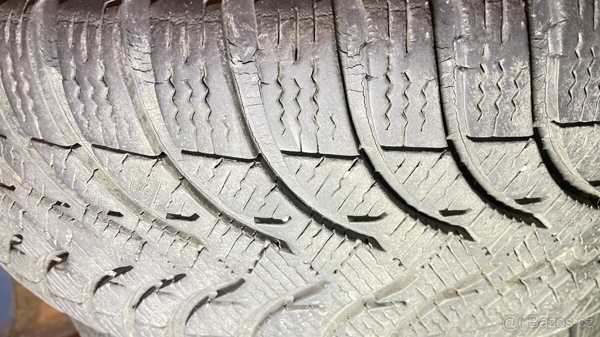 16” ALU kola DBV 6,5J, ET50, 5x112 se zimními pneu 205/55 - 8