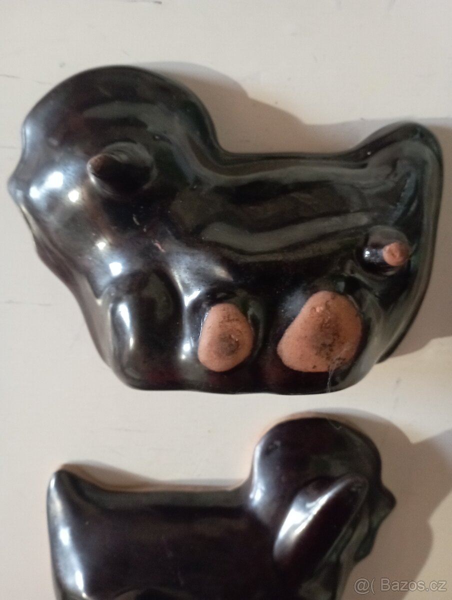 Staré keramické formy na pečení - 8