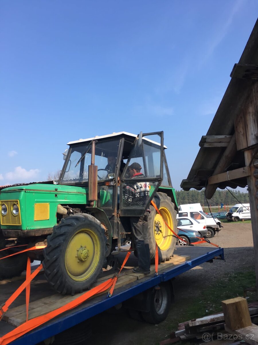 Prodám traktor Zetor 6945 vic info po tel - 8