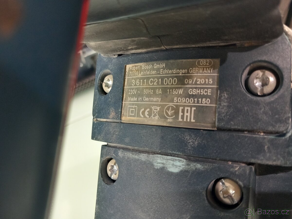 Sekací kladivo BOSCH GSH 5 CE PROFESSIONAL - 8