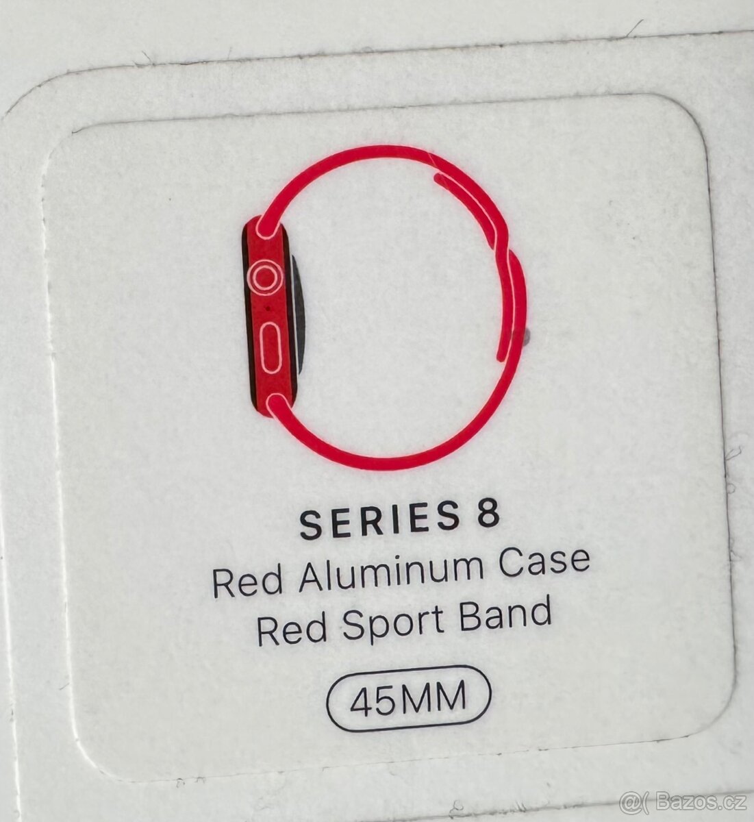 Prodám Apple Watch Series 8 – 45 mm, červené - 8