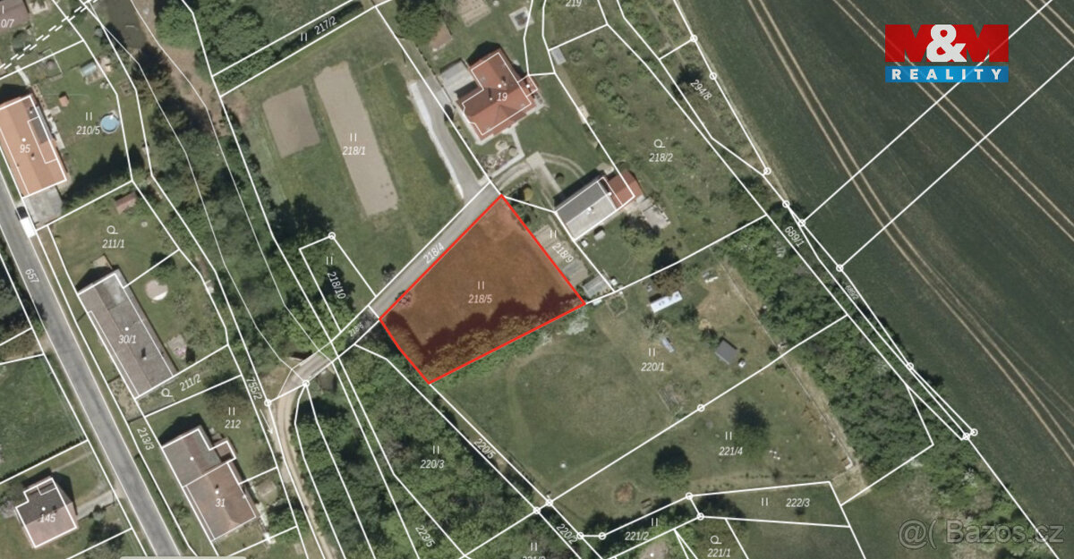 Prodej louky, 877 m², Chyjice - 8