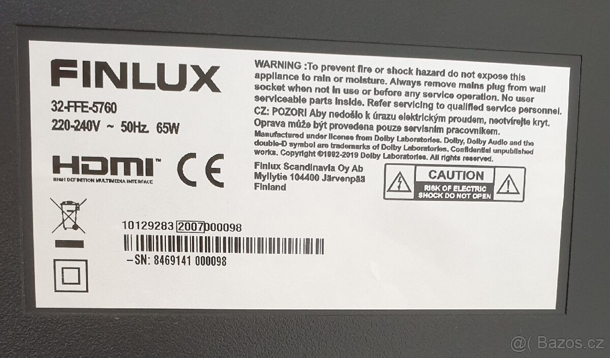 FINLUX SMART TV FULL HD 32"(80CM) - 8