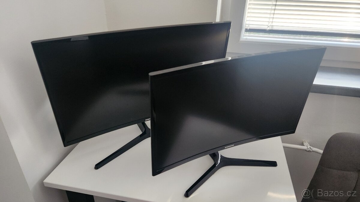 Samsung 27" + 24" Curved Full HD – 2 ks - 8