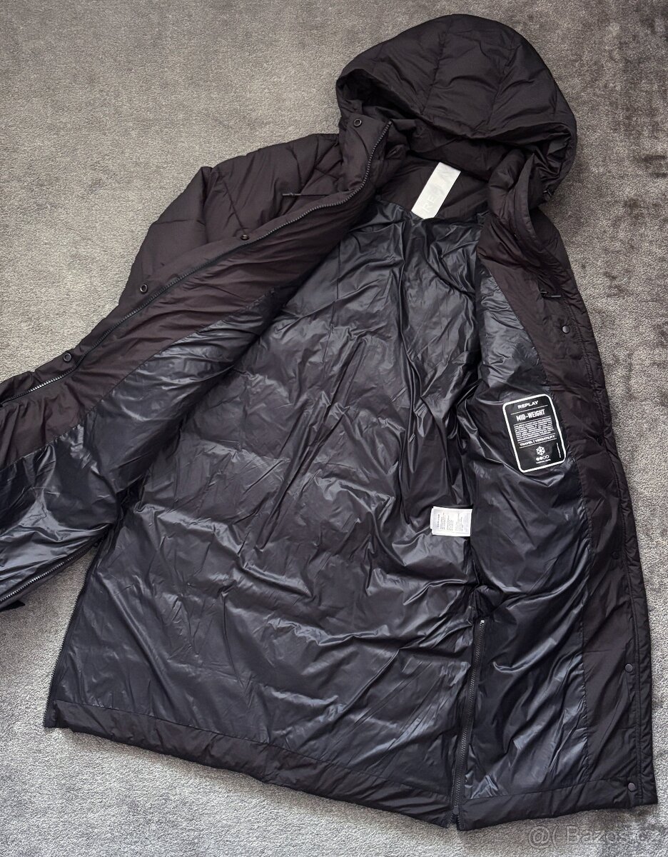 Replay zimní dlouhý kabát - 8