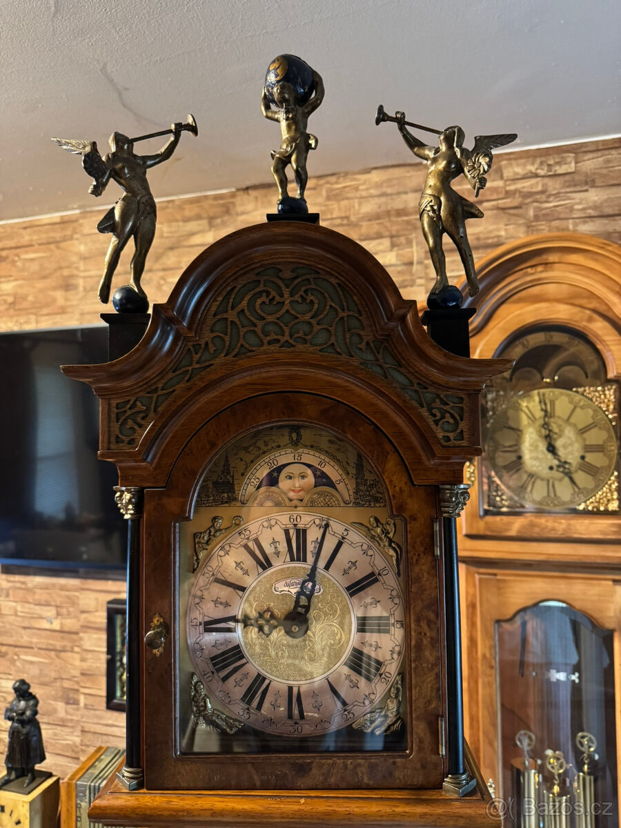 Prodám dvoje podlahové hodiny ve výborném stavu. - 8