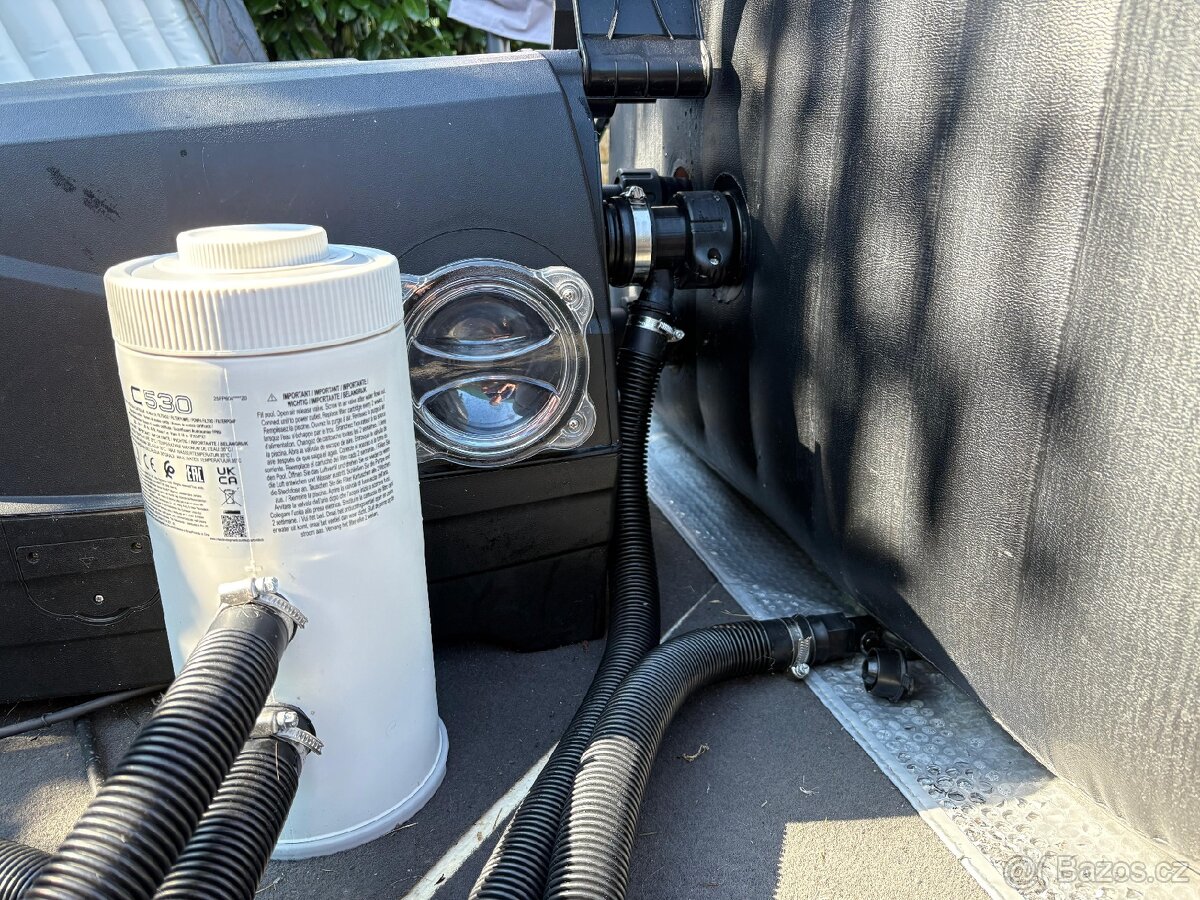 Vířivka Pure Spa - Jet & Bubble redukce pro externí filtraci - 8