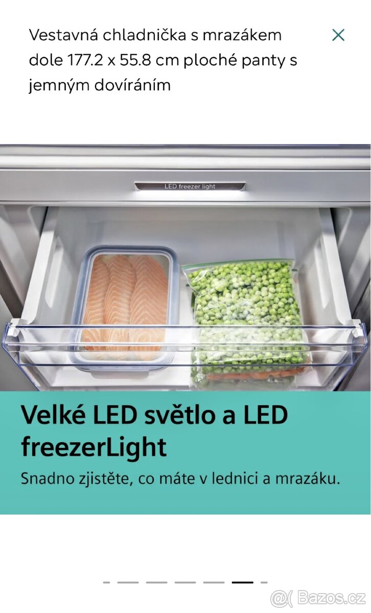 Nová chladnička SIEMENS STUDIO LINE, 5 let záruka-150kWh/rok - 8