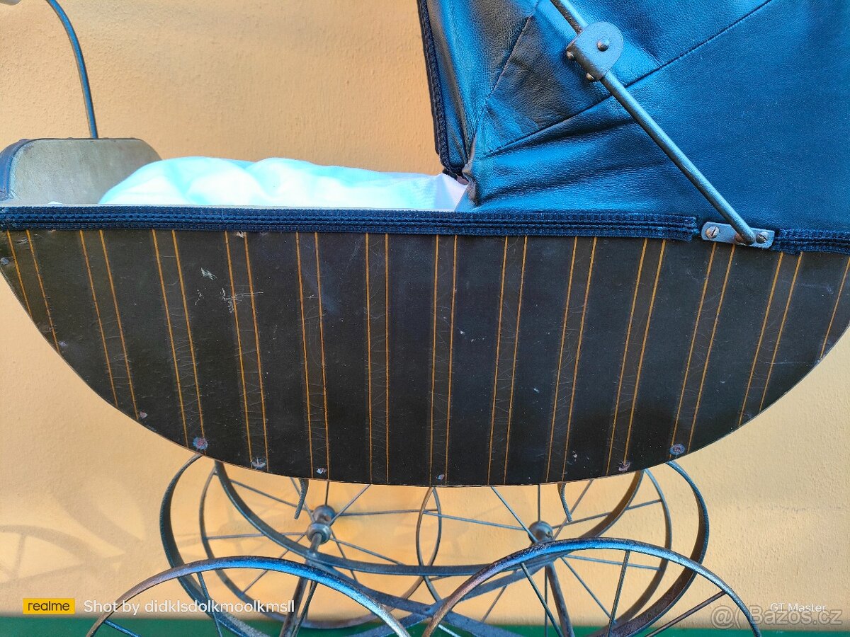 Starožitný kočárek pro panenky č. 205 - 8