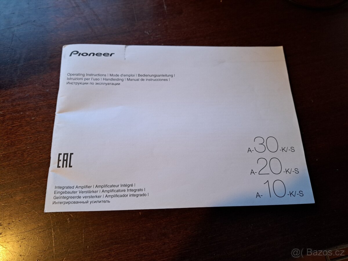 Zesilovač Pioneer A-10-S plně funkční - 8