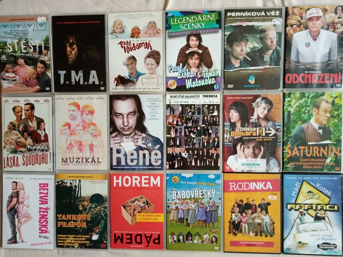 Shrnuti orig. českých filmů v boxech od 44 Kč - 8