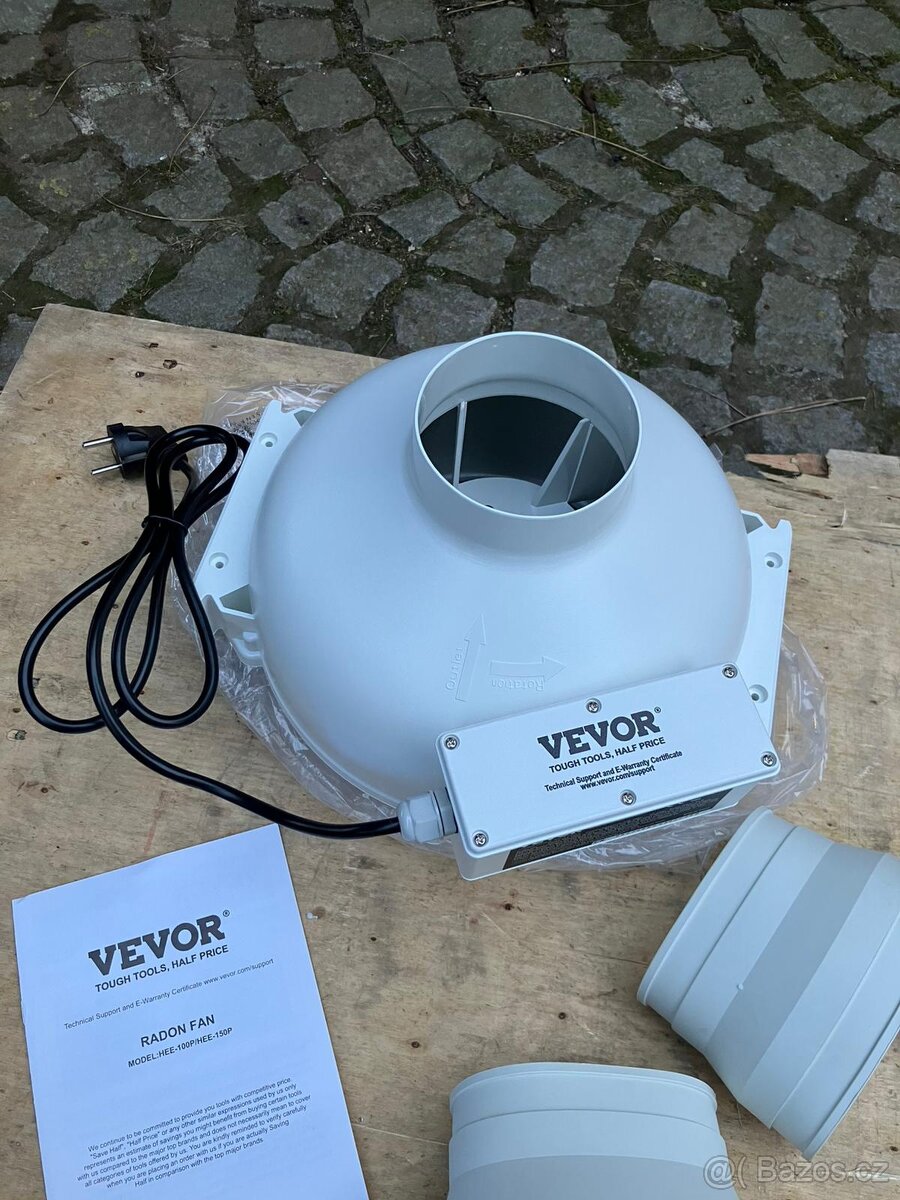 Ventilátor do potrubí - Nový - 8