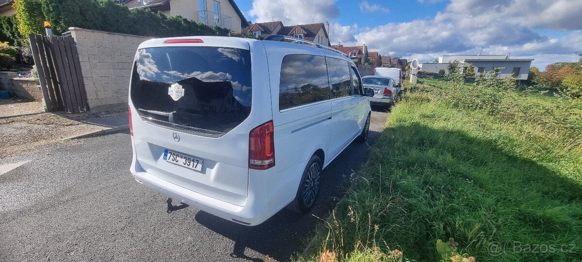 Mercedes V 250d, 14OKw Long, Avantgarde, cz, po prvním majte - 8