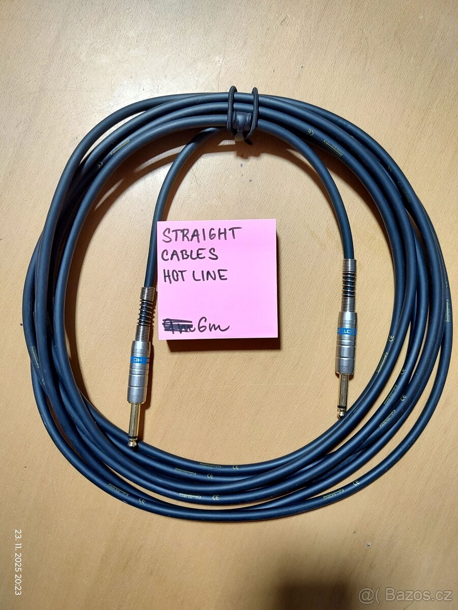 Audio, nástrojové kabely - 8