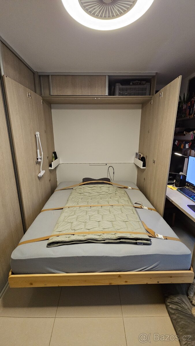 Velmi zachovalý nábytek do pracovny/pokoje+nová matraci - 8