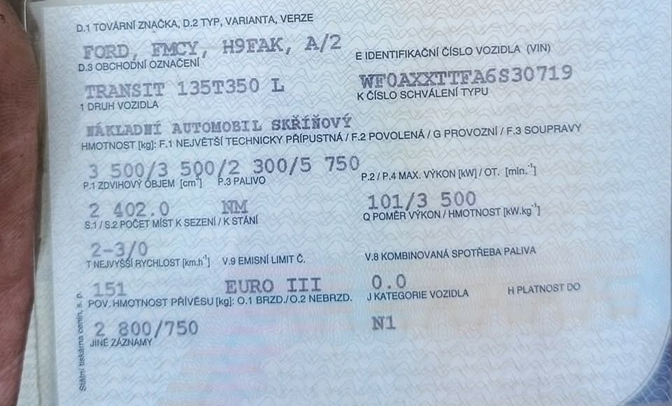 Ford Transit, 2.4 - 8