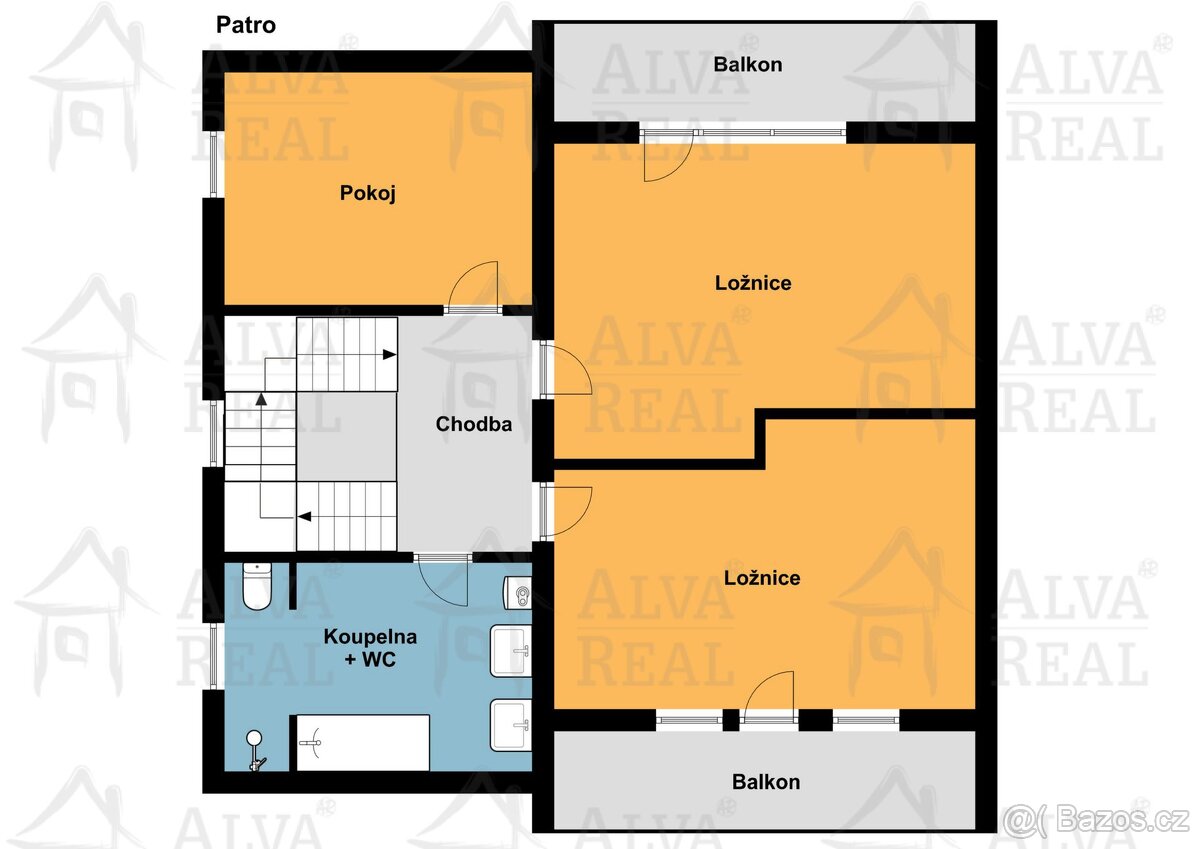 Prodej čtyřpodlažního RD CP 267 m², všechny IS, garáž, ba... - 8