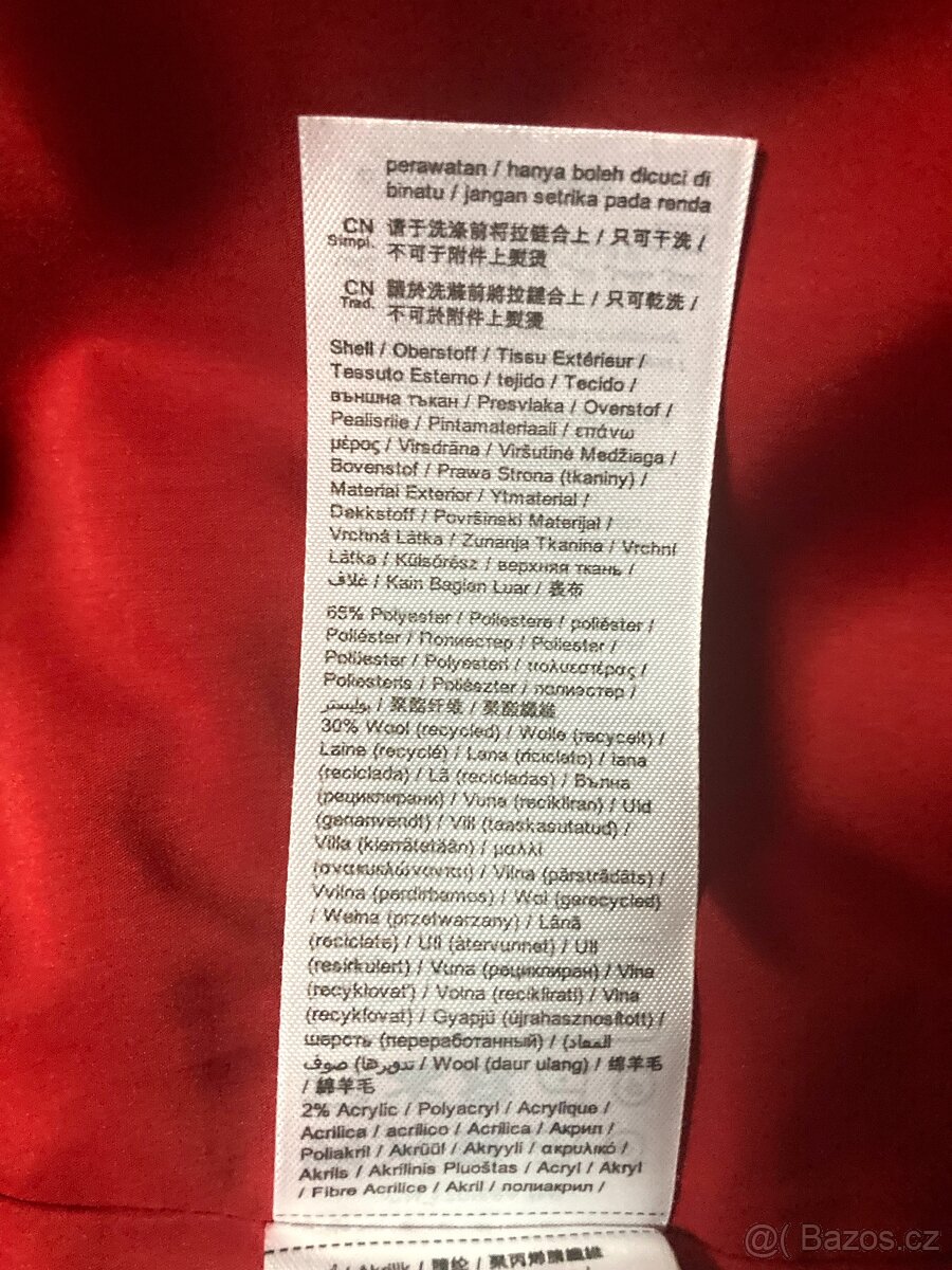 Červený podzimní kabát Esprit (vel. 40/42) - 8