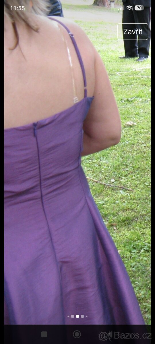 Plesové šaty společenské šaty - 8