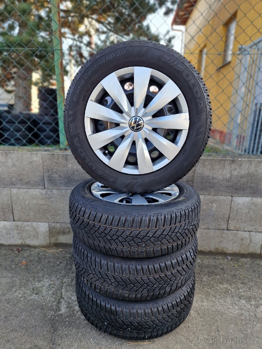 205/60/16 zimní kola VW Touran 5x112 6,5Jx16 ET48 - 8